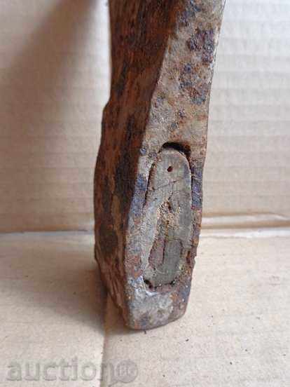 An old ax, a torso, a toothbrush wrought iron - 6 An old ax, a torso, a toothbrush wrought iron - 6