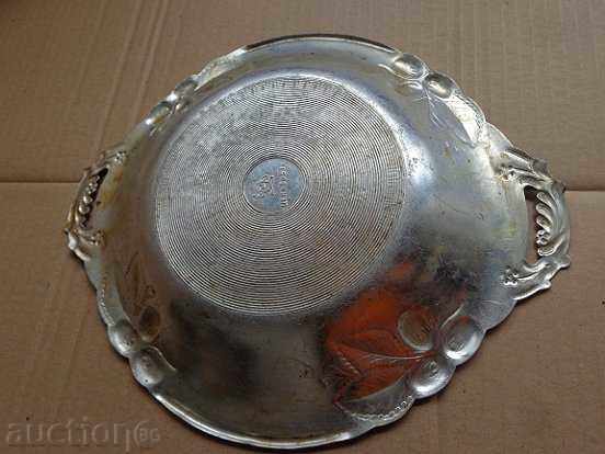 Auction Old Soviet tray, tray, fruit bowl Auction Old Soviet tray, tray, fruit bowl