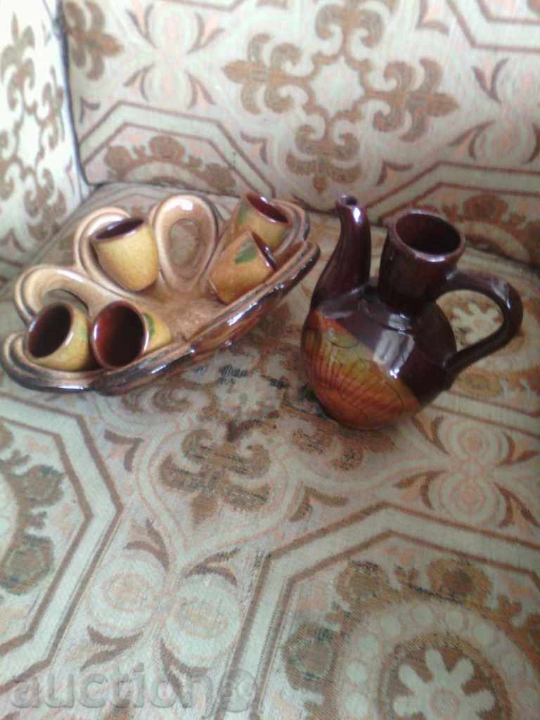 Ceramica barduk cupe service castron