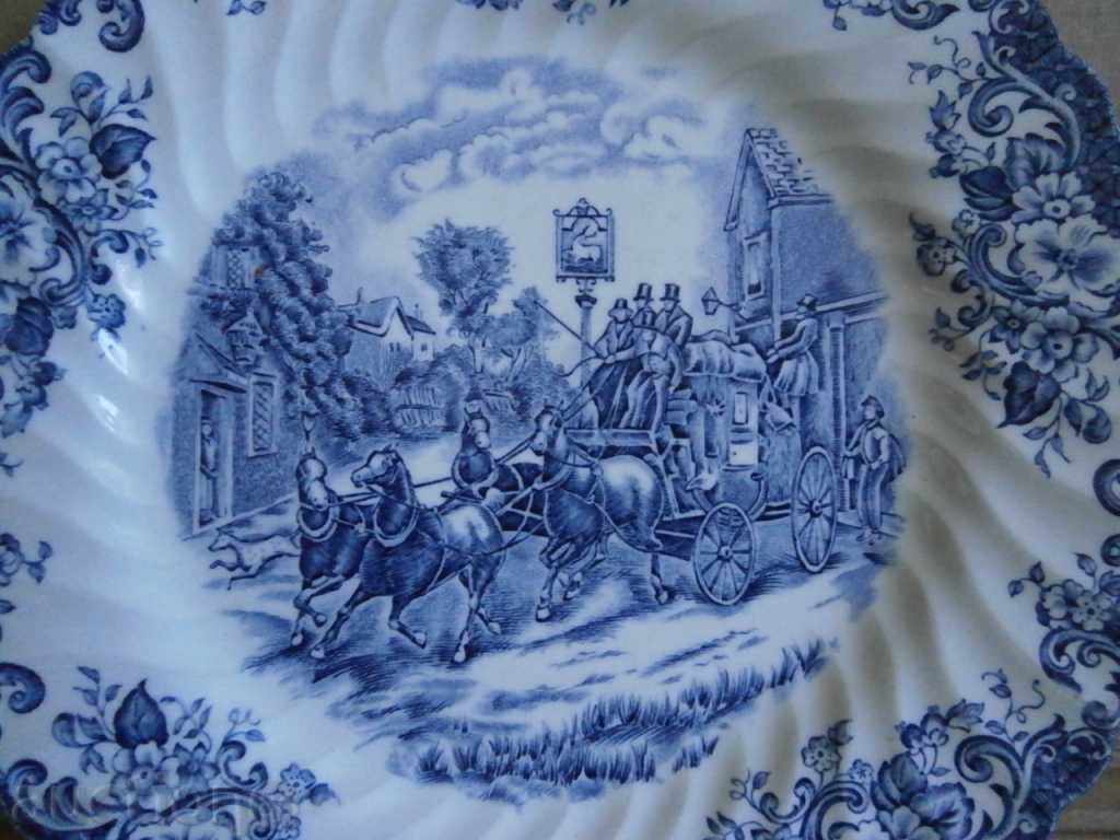 Δημοπρασία Antique πιάτο από πορσελάνη Δημοπρασία Antique πιάτο από πορσελάνη