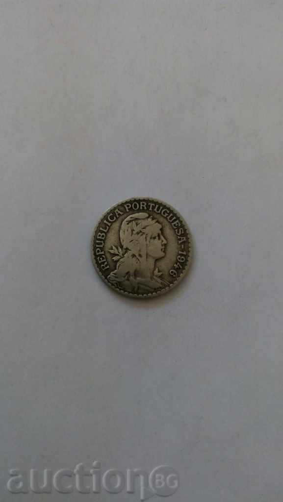 Portugal 1 escudo 1946 with price 1.65 BGN | € 0.84 Portugal 1 escudo 1946 with price 1.65 BGN | € 0.84