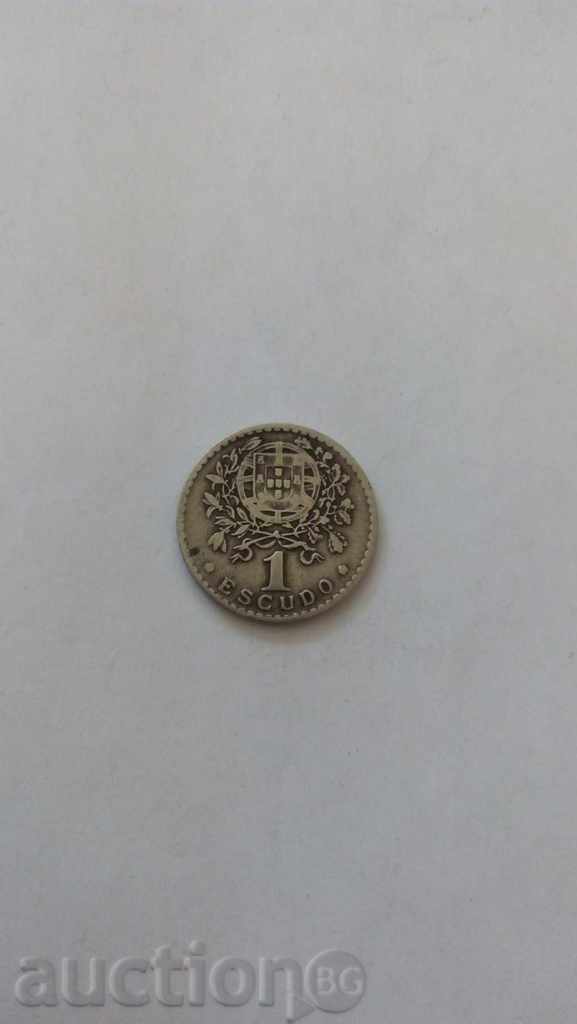 Portugal 1 escudo 1946