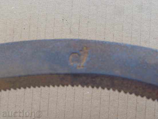 An old sickle with a seal, a knife, a blade, a wrought iron with price 33.00 BGN | € 16.87 An old sickle with a seal, a knife, a blade, a wrought iron with price 33.00 BGN | € 16.87