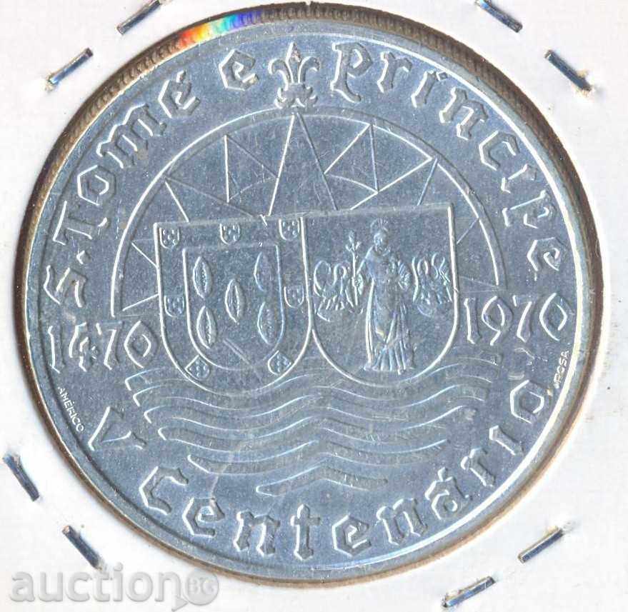 Σαν Τόμε και Πρίντσιπε 50 εσκούδο 1970, άργυρο, 18 γρ., 34 mm. με τιμή 60.00 BGN | € 30.68 Σαν Τόμε και Πρίντσιπε 50 εσκούδο 1970, άργυρο, 18 γρ., 34 mm. με τιμή 60.00 BGN | € 30.68