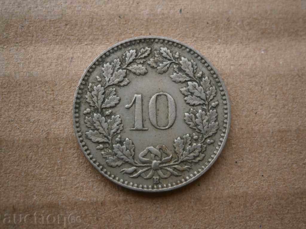 Delivery of 1944 SWITZERLAND 10 RAPPEN COIN