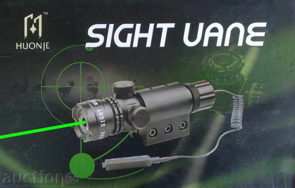 puncte verde laser eficiente de până la 1000 m