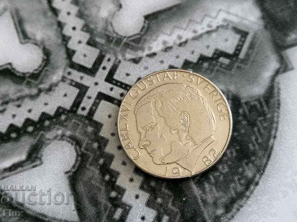 Monedă - Suedia - 1 coroană | 1982 cu preț € 0.70 | 1.37 BGN