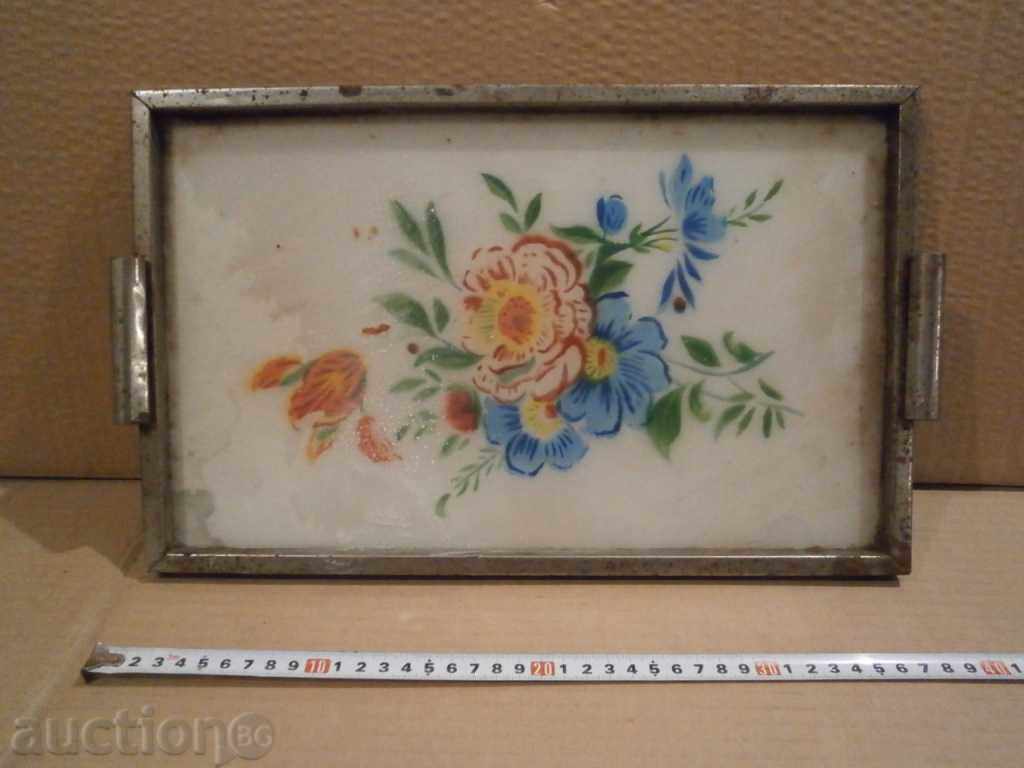 Auction  old retro tray