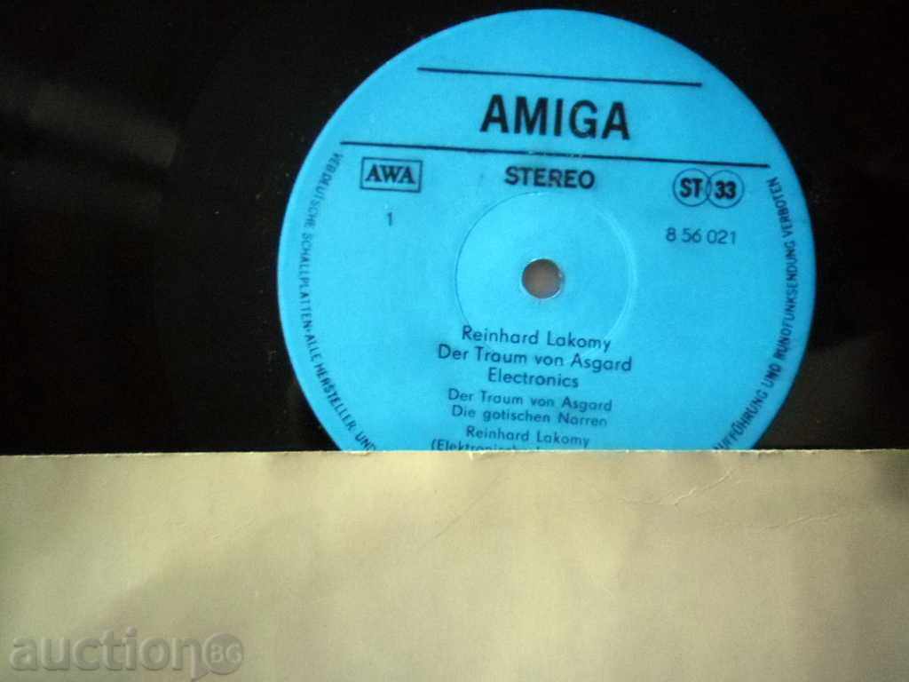 REINHARD LAKOMI -DER TRAUM VON ASGART ELECTRONICS -AMICA DDR with price 39.00 BGN | € 19.94 REINHARD LAKOMI -DER TRAUM VON ASGART ELECTRONICS -AMICA DDR with price 39.00 BGN | € 19.94