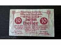 Banknote - Austria - 10 chelators 1920