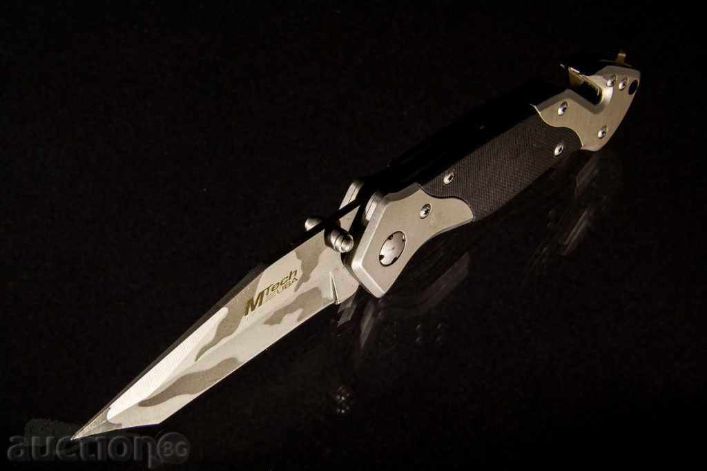 Knife, folding, MTech AT-2 USA 95 x 210 with price 15.50 BGN | € 7.93 Knife, folding, MTech AT-2 USA 95 x 210 with price 15.50 BGN | € 7.93