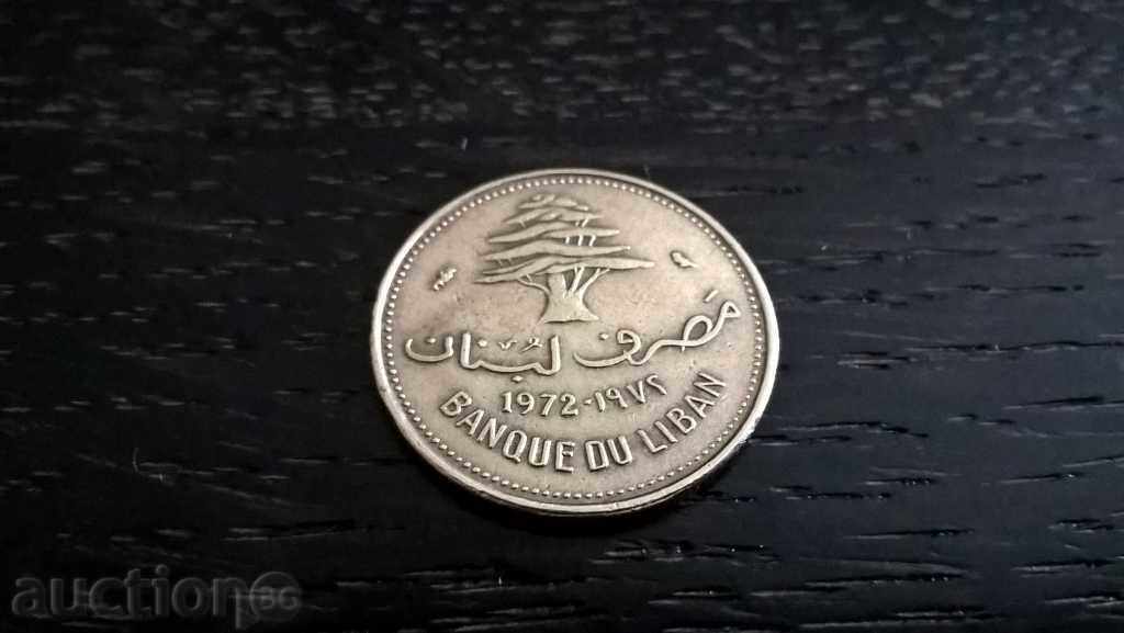 Monedă - Liban - 10 piaștri | 1972 cu preț € 1.00 | 1.96 BGN Monedă - Liban - 10 piaștri | 1972 cu preț € 1.00 | 1.96 BGN