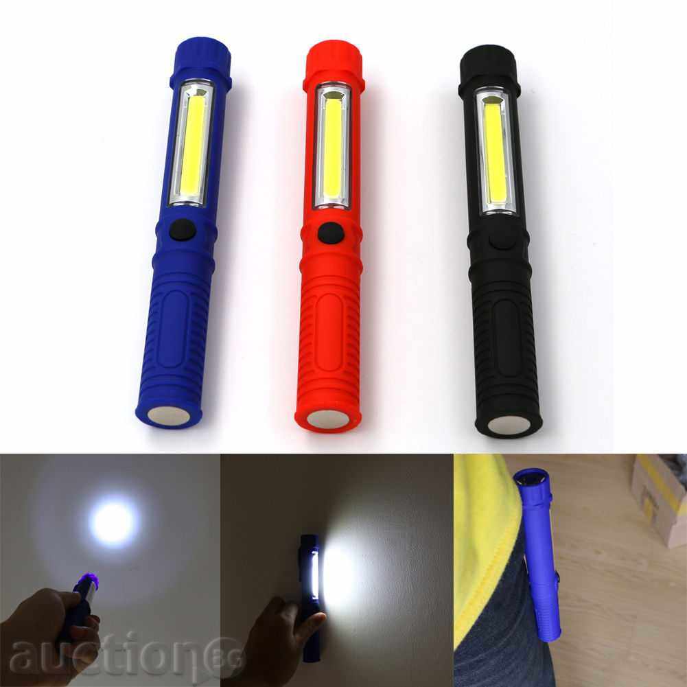 5W COB LED Flashlight 2 in 1 - 5