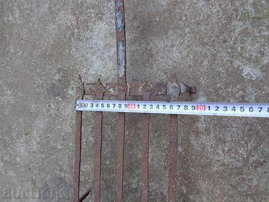 Delivery of Old metal grill, wrought iron Delivery of Old metal grill, wrought iron