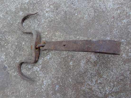 Delivery of Old hook, wrought iron crown
