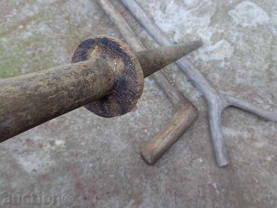 Wooden lath - larch, spindle, cane, wood - 6