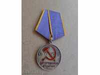 Soviet medal SILVER enamel order badge badge USSR