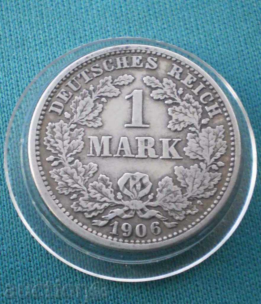 Germania Reich 1 Marka 1906 D