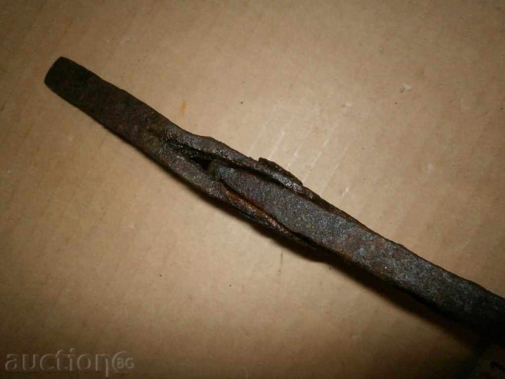 antique blacksmith's tongs - 7