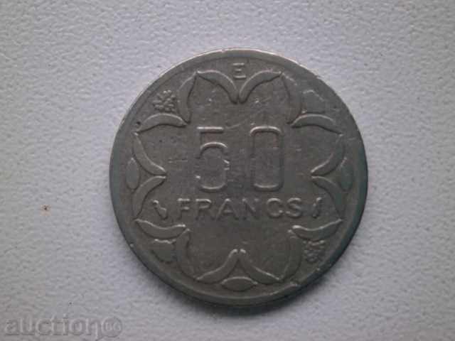Auction 50 segments of franc-Central African States, 1977, 47L Auction 50 segments of franc-Central African States, 1977, 47L