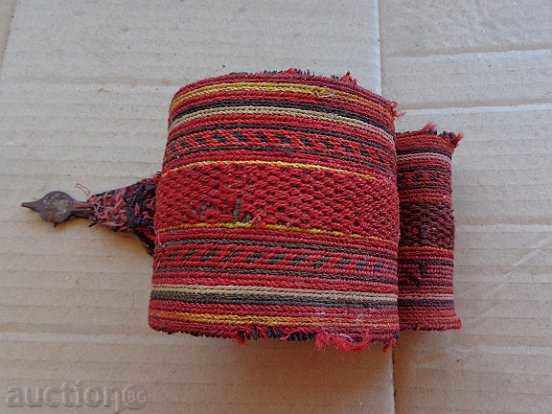 Old hand-woven belt early twentieth century, costume - 6 Old hand-woven belt early twentieth century, costume - 6