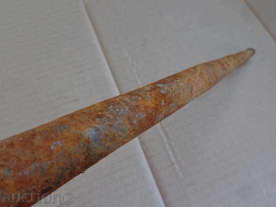 Old forged wagon for donkey wrought iron wedge big nail - 5 Old forged wagon for donkey wrought iron wedge big nail - 5