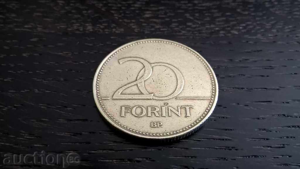 Monedă - Ungaria - 20 forinți | 1994