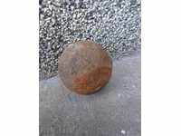 An old cannon from the top, cannon, gun, bomber