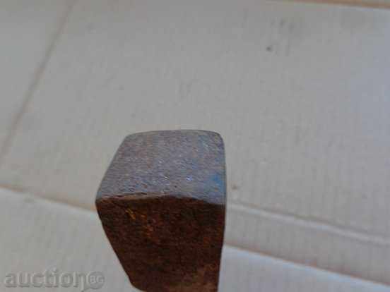 Auction An old anvil for hair sticking, wrought iron Auction An old anvil for hair sticking, wrought iron