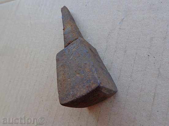 An old anvil for hair sticking, wrought iron - 6 An old anvil for hair sticking, wrought iron - 6