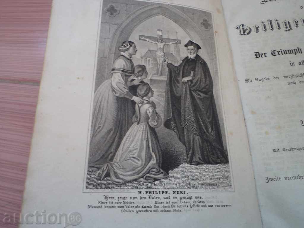 Auction 19th Century Old Church Book 1861 Vienna - Austria Auction 19th Century Old Church Book 1861 Vienna - Austria
