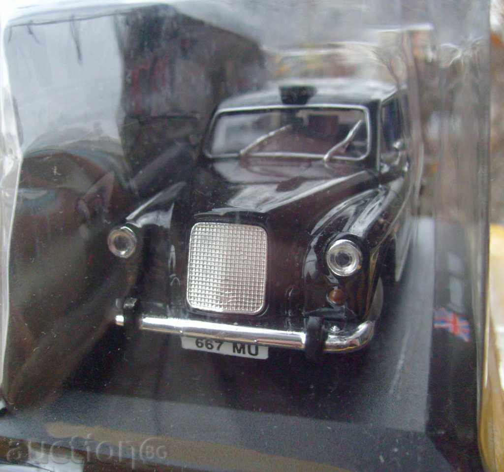 Auction Taxi London 1958 Austin FX 4 cart for collection M 1: 37 Auction Taxi London 1958 Austin FX 4 cart for collection M 1: 37