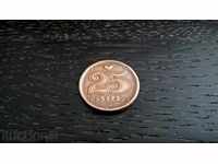 Coin - Denmark - 25 pore | 1990
