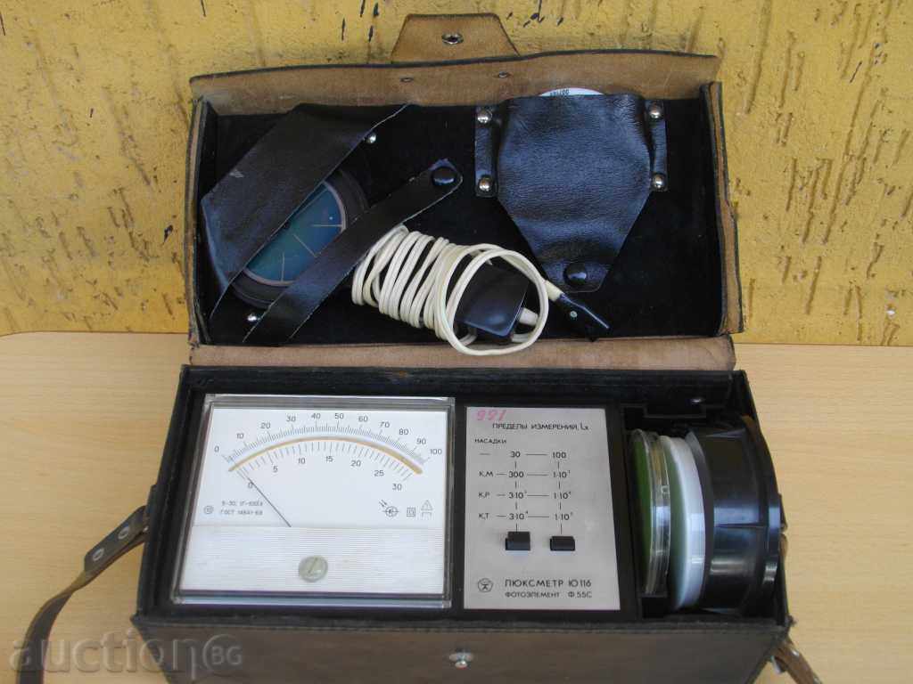 μετρητή Lux για τη μέτρηση της φωτεινότητας «Lyuksmetr U-116» - 5 μετρητή Lux για τη μέτρηση της φωτεινότητας «Lyuksmetr U-116» - 5