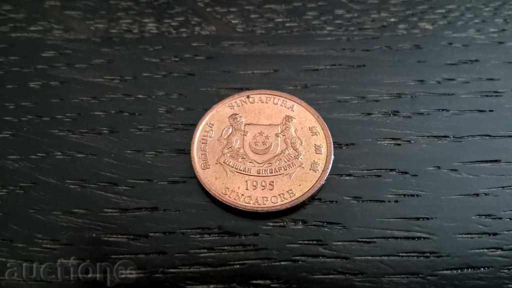 Coin - Singapore - 1 cent | 1995 with price 0.80 BGN | € 0.41 Coin - Singapore - 1 cent | 1995 with price 0.80 BGN | € 0.41