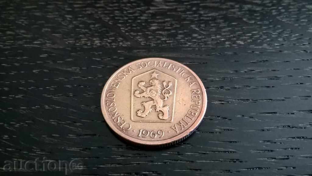 Monedă - Cehoslovacia - 1 coroană | 1969 cu preț € 0.40 | 0.78 BGN