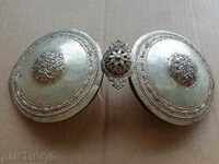 Revival hammered pafts of high proof silver