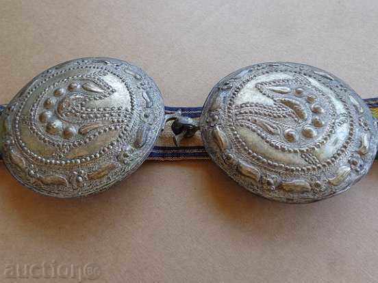 Renaissance silver bangs with belt, silver, buckle - 7 Renaissance silver bangs with belt, silver, buckle - 7