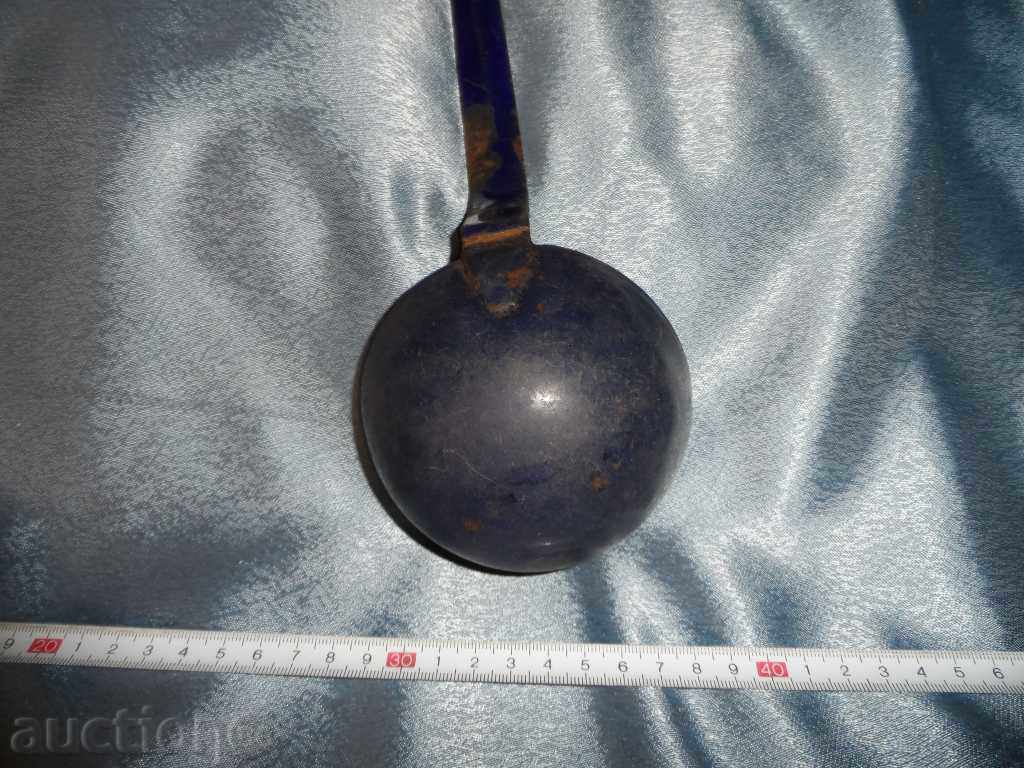 Παράδοση παλιά σμάλτο κουτάλα Παράδοση παλιά σμάλτο κουτάλα