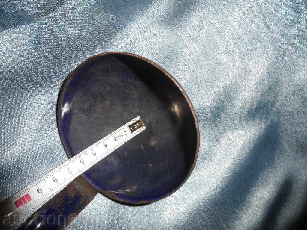 παλιά σμάλτο κουτάλα - 6 παλιά σμάλτο κουτάλα - 6