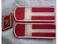 Epoleti de sergent major Miliția Populară, FATMAK, UȘAKOV, sergent major