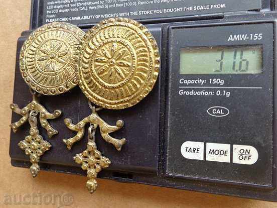 Bijuterii renascentiste din argint cu cruce de aurire bijuterii bijuterii pandantiv - 5