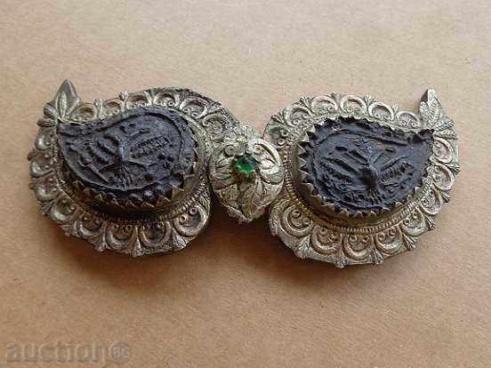 Renaissance silver hammered pafts, silver, pafts, jewelry