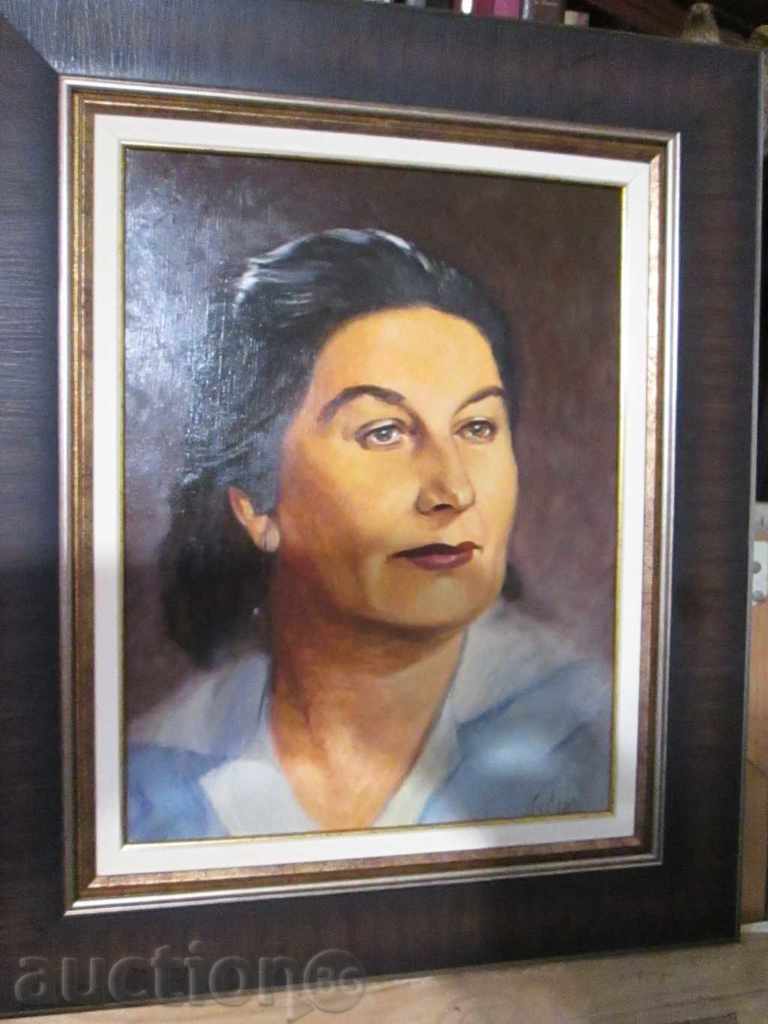 I sell portrait oil on canvas. with price 150.00 BGN | € 76.69