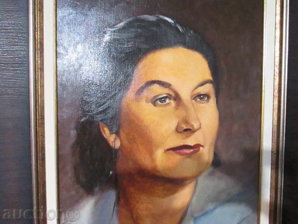 Auction  I sell portrait oil on canvas.