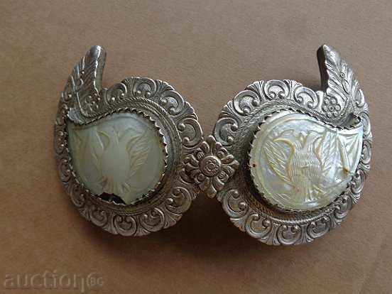 Renaissance silver pafts with mother-of-pearl, pafta, silver Renaissance silver pafts with mother-of-pearl, pafta, silver