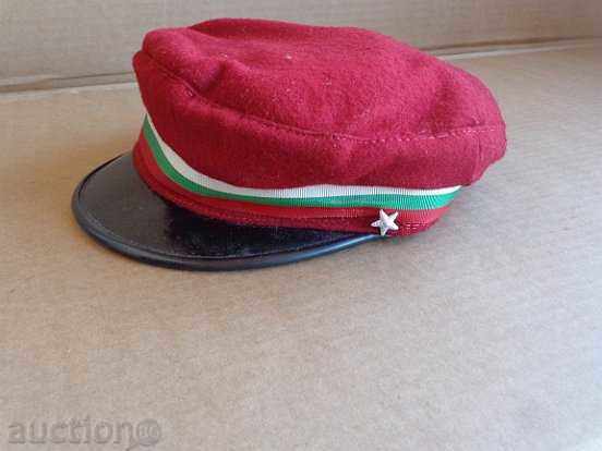 capac student de la socialist regim, pălărie bereta