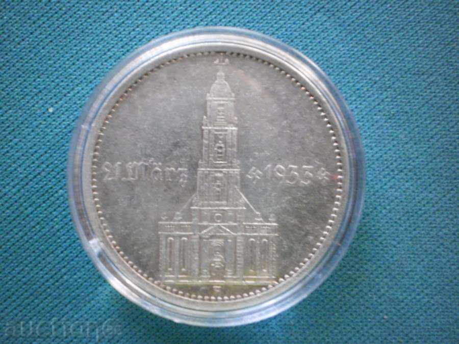 Germany! RRR! 5 MARKS 1934 - RED Germany