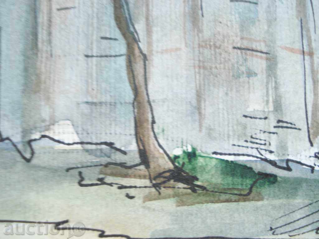 726 Vaskresenov Bachkovo Monastery watercolor 2005г. Signed with price 20.00 BGN | € 10.23 726 Vaskresenov Bachkovo Monastery watercolor 2005г. Signed with price 20.00 BGN | € 10.23