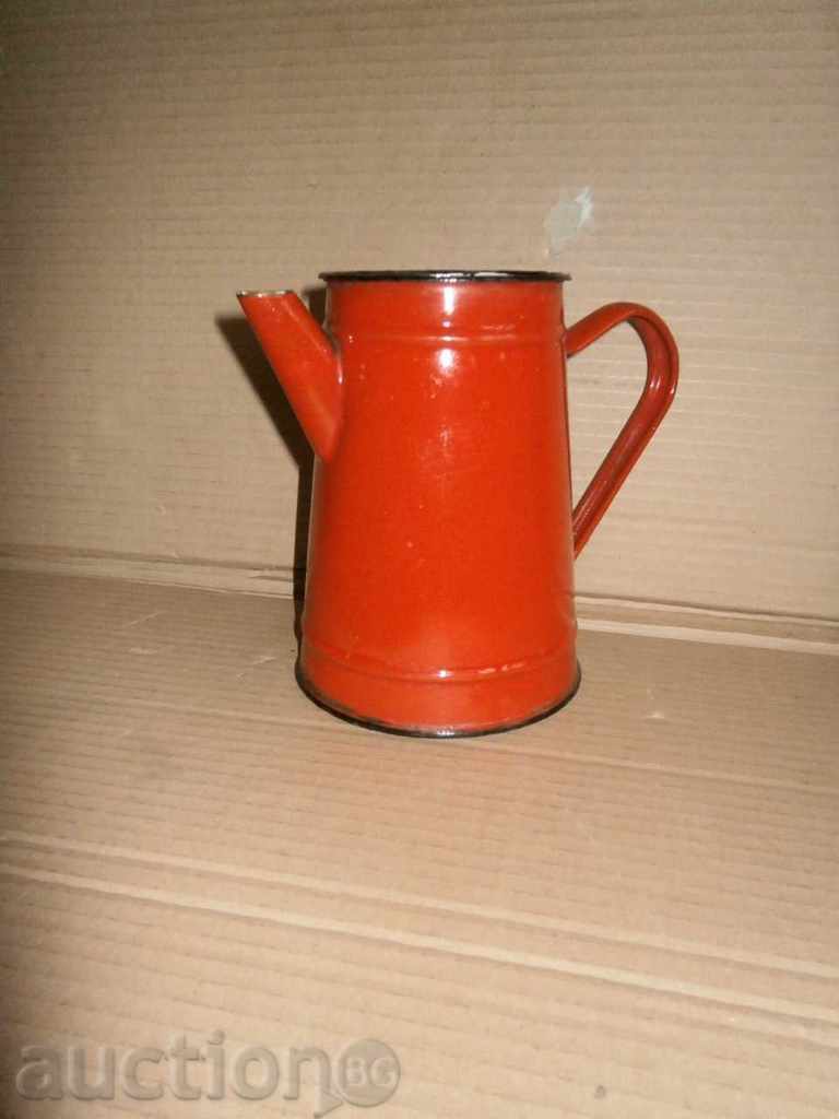 старинна емайлирана кана за кафе 40те винтидж ретро с цена 35.00 лв. | € 17.90 старинна емайлирана кана за кафе 40те винтидж ретро с цена 35.00 лв. | € 17.90